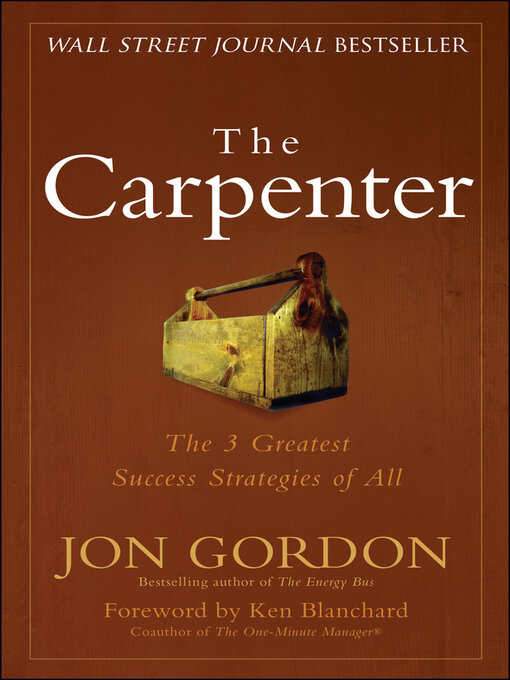 Jon Gordon创作的The Carpenter作品的详细信息 - 可供借阅